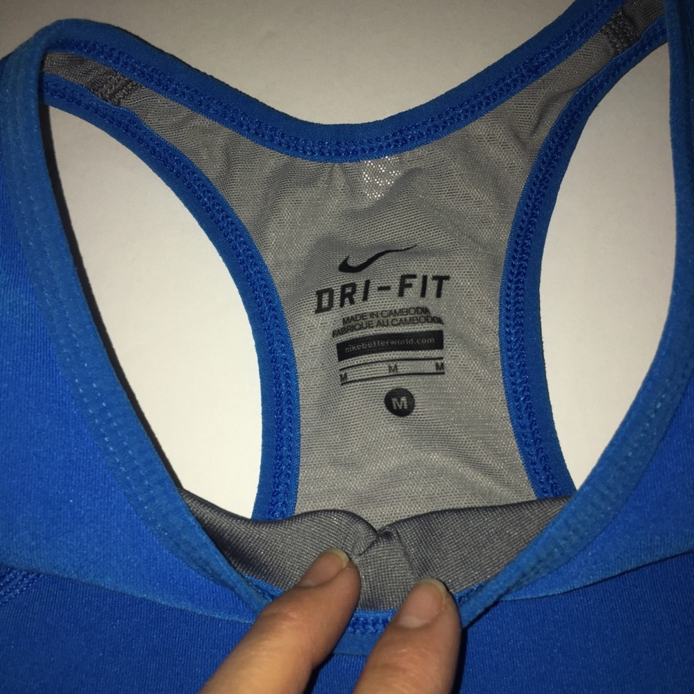 Nike sports bra sz M